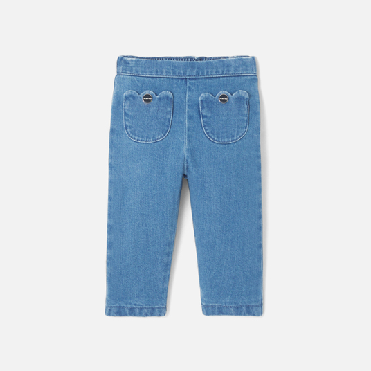 Pantaloni in denim leggero bimba 