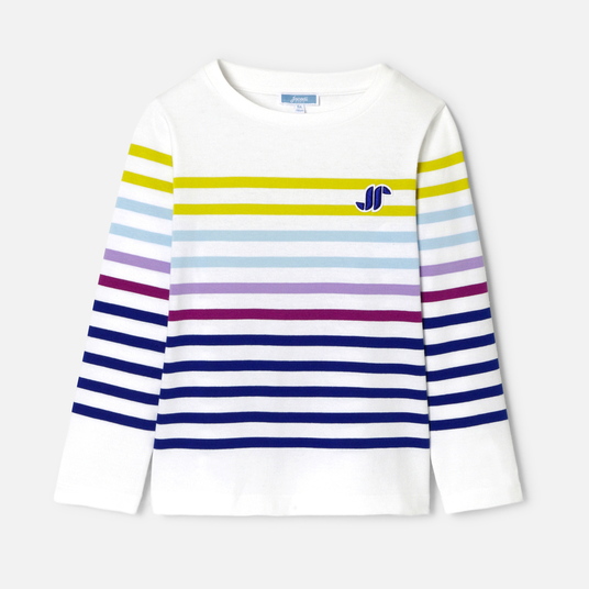 T-shirt marinière bambino