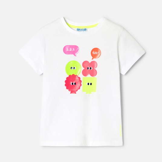 T-shirt a maniche corte bambina