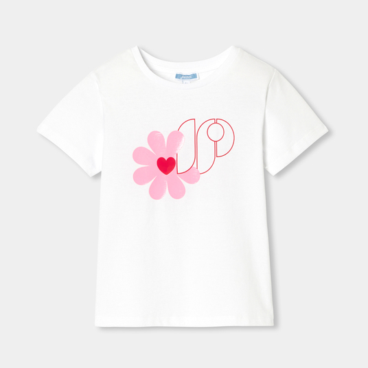 T-shirt a maniche corte bambina