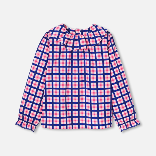 Blusa a quadretti Vichy bambina 