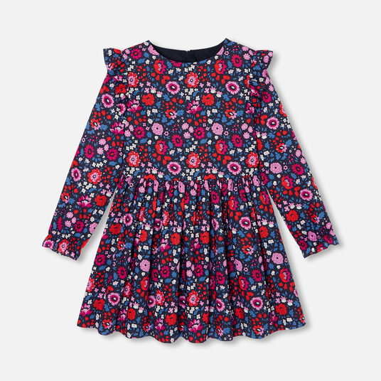 Abito in tessuto Liberty bambina 