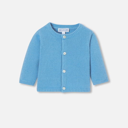 Cardigan in cashmere neonato