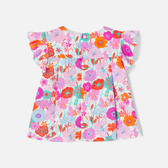 Blusa in tessuto Liberty bimba